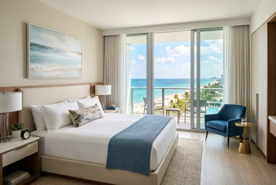 Luxury Hotel Room Detail